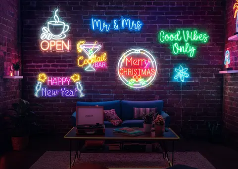 Letrero neón LED